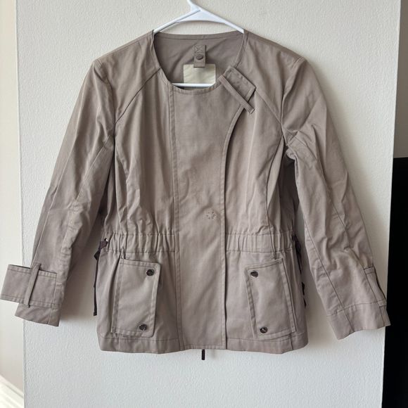 'S MaxMara Tan Jacket - Size 6 - Picture 1 of 14